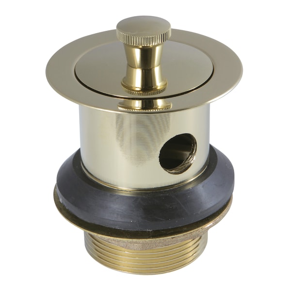DLL222 1 -1/2" Brass Lift & Lock Extended Drain with Overflow
