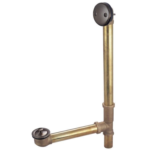 DLL3165 16" Tub Waste & Overflow With Lift & Lock Drain