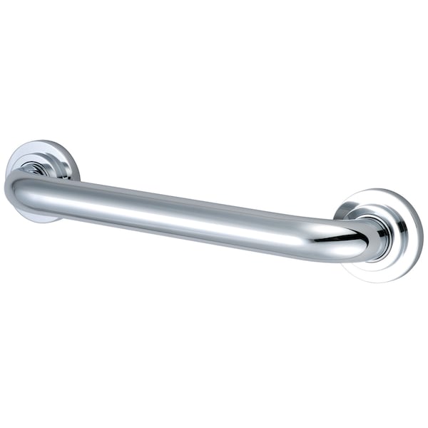 Contemporary DR414241 24"X1-1/4" OD Grab Bar, 26-13/16" L, 17 ga. Brass, Polished chrome