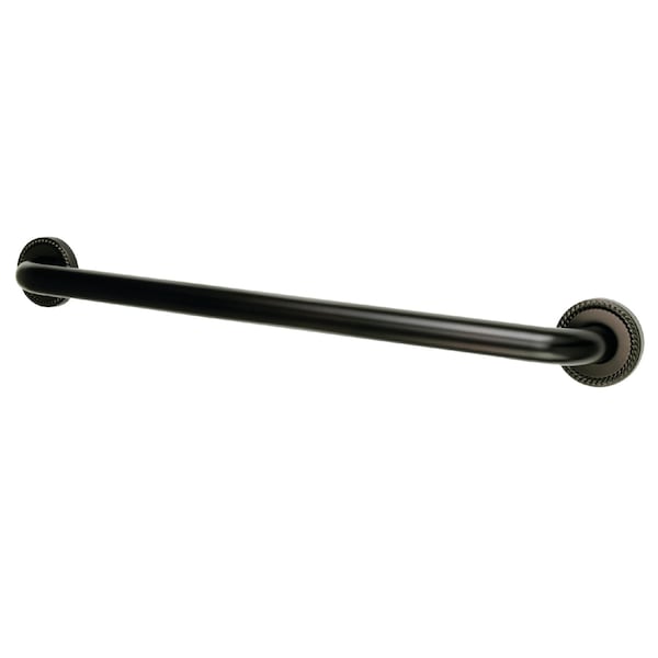 Contemporary DR814325 32"X1-1/4" OD Grab Bar, 35-1/16" L, 17 ga. Brass, Oil Rubbed Bronze