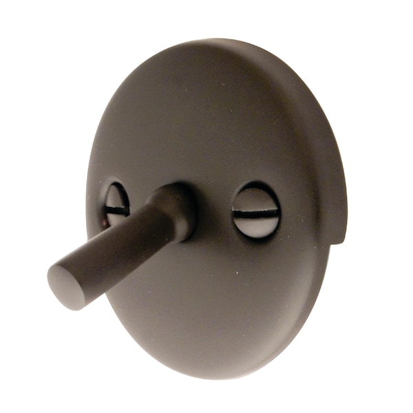 Solid Brass, Round, Overflow Plate with Trip