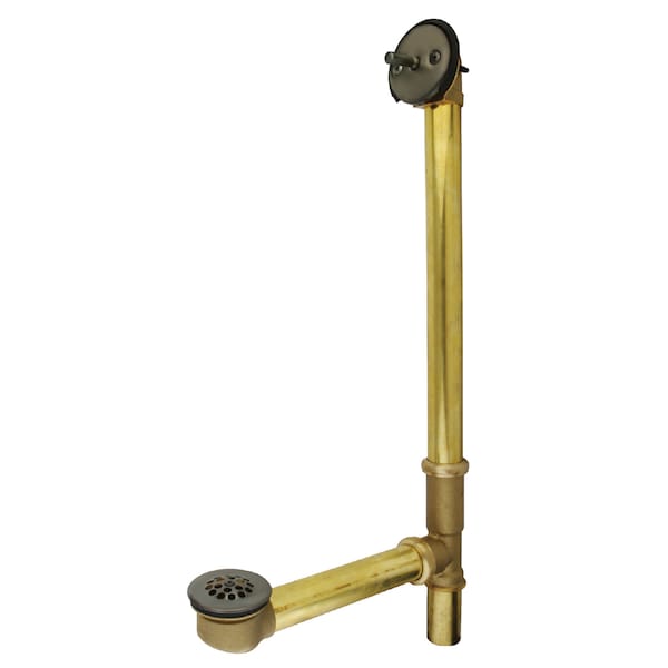 DTL1185 18" Trip Lever Waste & Overflow with Grid