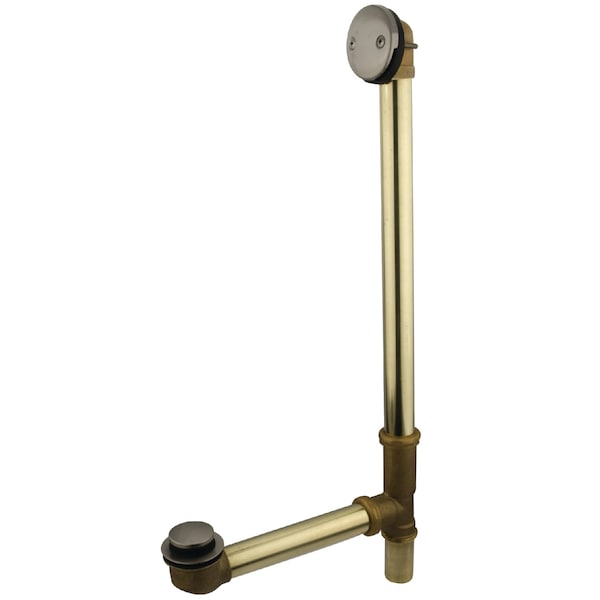 DTT2208 Tip-Toe Bath Tub Drain with Overflow