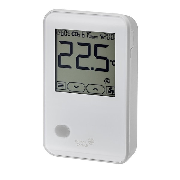 Network Sensor, CO2, White, Logo