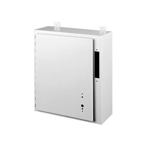 Electrical Enclosures, 24 in H, 10 in D, 21 in W, NEMA 12, Mild Steel