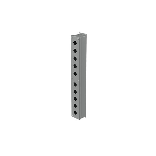 Captive Screws Electrical Enclosures, 24-3/4 in H, 2-3/4 in D, 3-1/4 in W, NEMA 12, Steel