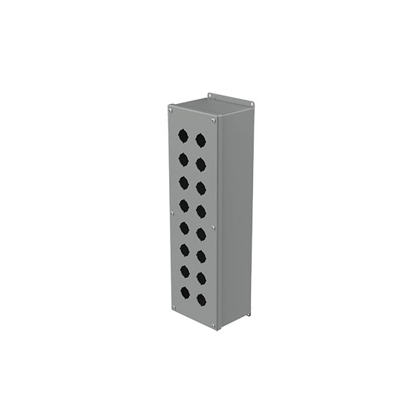 Captive Screws Electrical Enclosures, 20-3/4 in H, 4-3/4 in D, 6-1/4 in W, NEMA 12, Steel