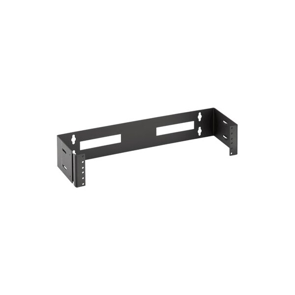 Hinged Wall-Mount Panel, 19", 1u, Black