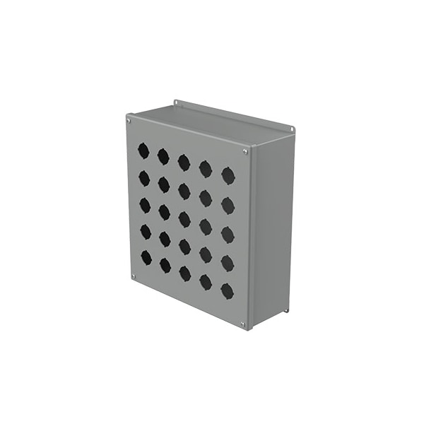 Captive Screws Electrical Enclosures, 14 in H, 4-3/4 in D, 13 in W, NEMA 12, Steel