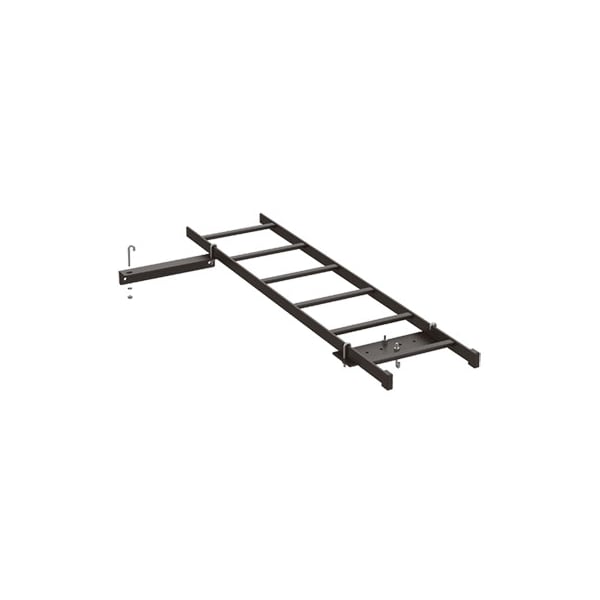 Rack-To-Wall Kit, Black, Steel