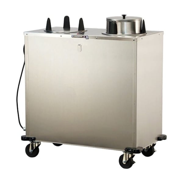 Regular Express Heat Cabinet Plate Dispenser - Fits Plates Up to 5"