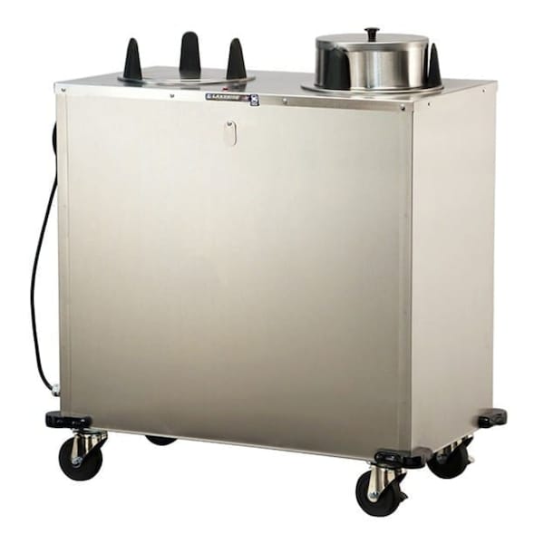 Regular Express Heat Plate Dispenser Cabinet - 5-7/8" to 6-1/2"