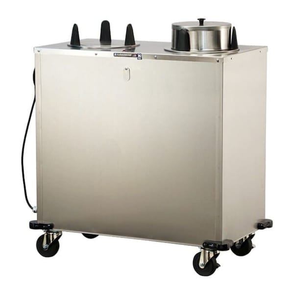 Regular Express Heat Plate Dispenser Cabinet - 7-3/8" to 8-1/8"