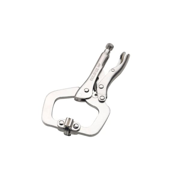 Locking C-Clamps 6" Swivel Pads