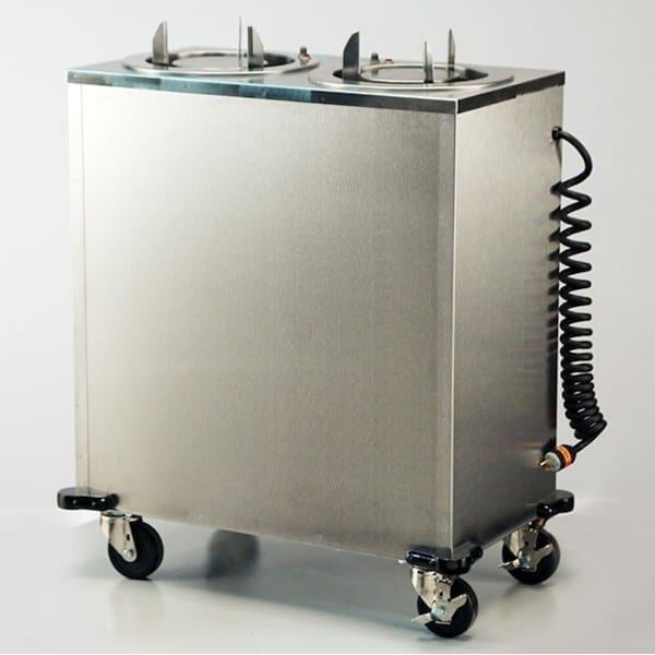 Adjust-A-Fit Express Heat Plate Dispenser Cabinet - 4-1/4" to 7-1/2"