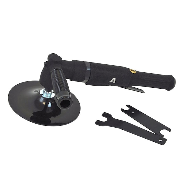 Air Sander, Extreme Duty, Angle, Industrial, 7 In.