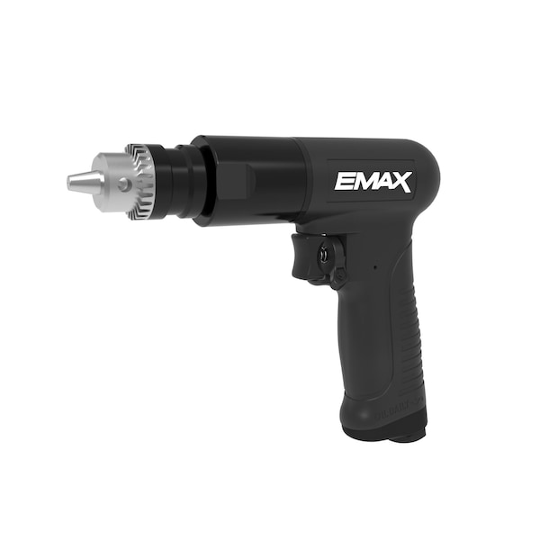 Air Drill, Reversible, Industrial, 1/2 In., 6CFM