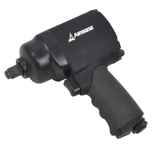Impact Wrench, Heavy Dty, Twin Hammer, 1/2 In.