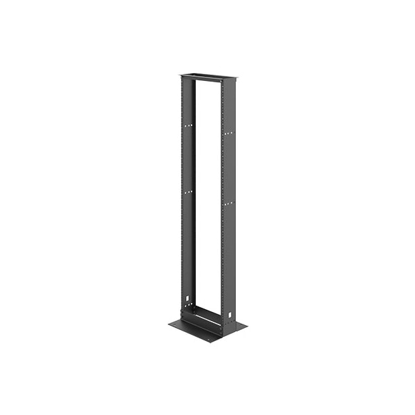Open Frame Rack, 84.00x20.28x18.00, Blac