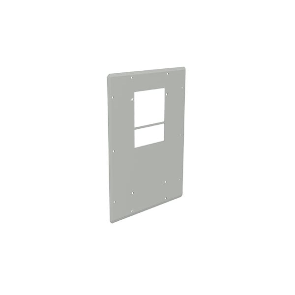 Gland Plate, Gray, Aluminum