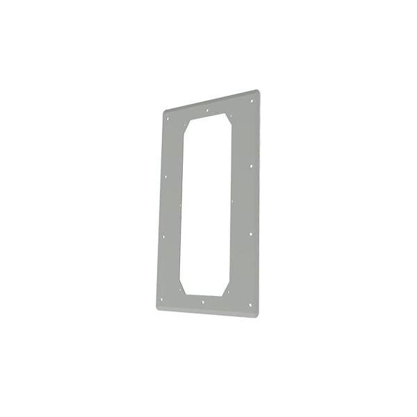 COMLINE Vertical Mount Cabinet, 23.23x12.68x0.35, Lt Gray, Aluminum