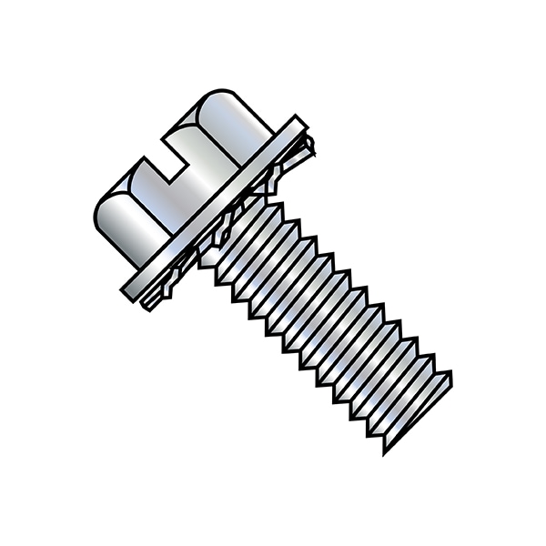 Washer Washer Assortments, 6-32X3/8 SL, PK10000, Zinc Plated Finish