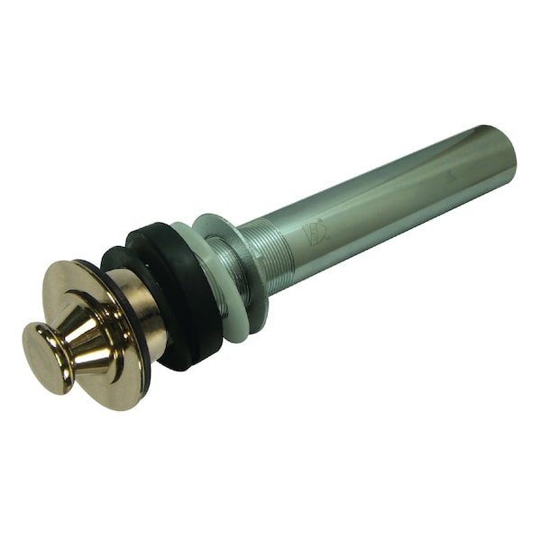 Brass, Sink Drain, Lift and Turn Sink Drain without Overflow