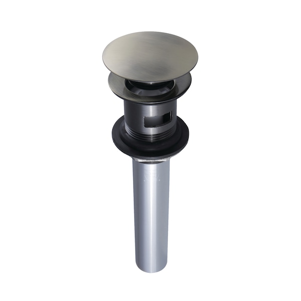 Brass, Bathroom Sink Drain, Push Pop-Up Drain