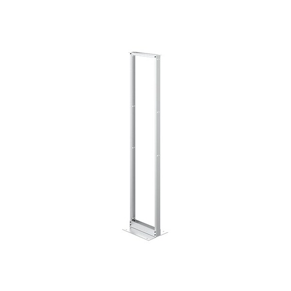 Open Frame Rack, 96.00x20.25x15.00, Alum
