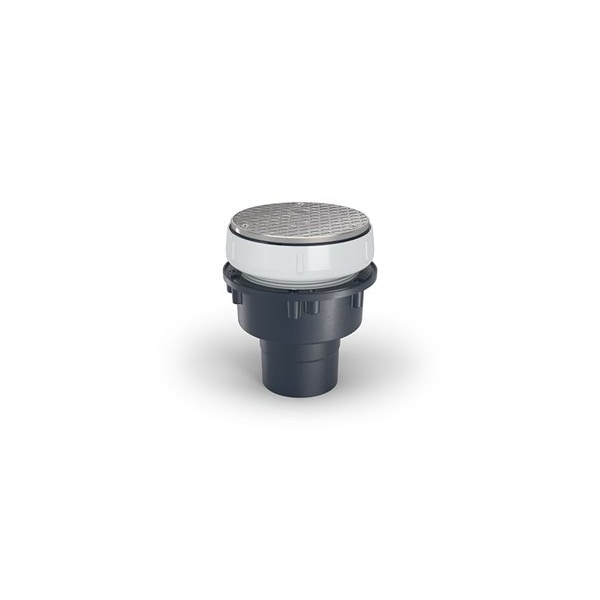 ABS, Strainer: Round, Floor Cleanout