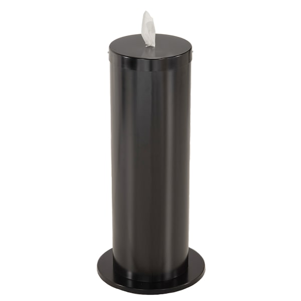 Gym Wipe Dispenser/Storage, Black