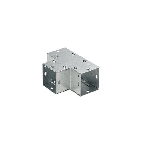 Galvanized 90-Degree Flush Tee, 2.50x2.50, Steel