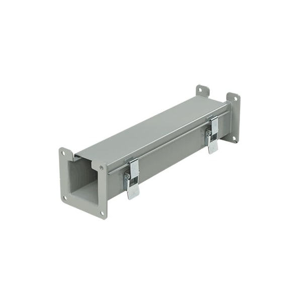 Cut-Off Fitting, Lay-In, 2.50x2.50, Gray