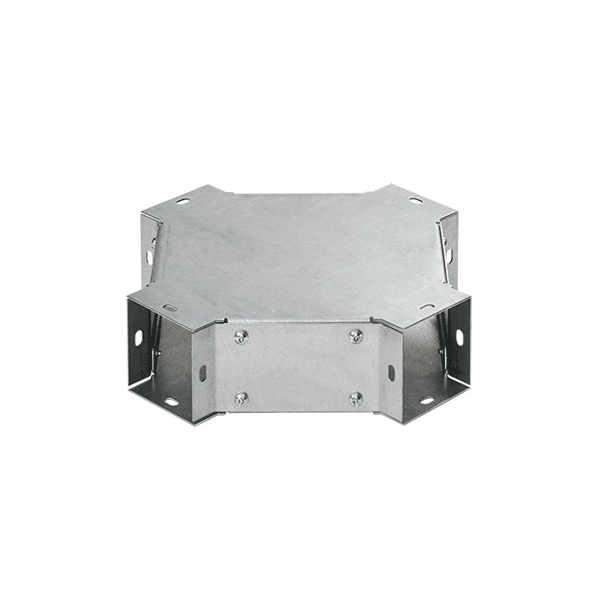 Galvanized Cross Fitting, Fits 10.00x10