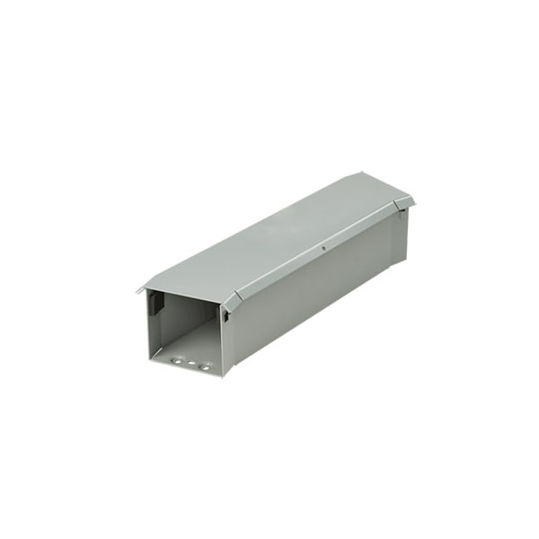 Sweep Elbow, Fits 4.00x4.00, Gray, Steel