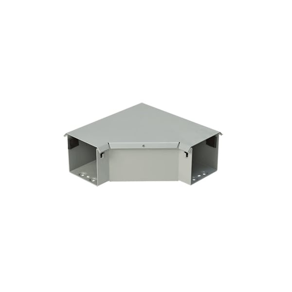 Elbow, Fits 4.00x4.00, Gray, Steel 90-De