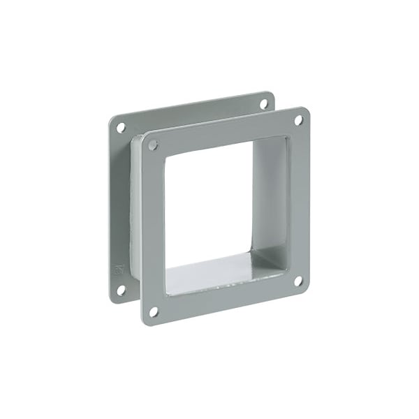 Nipple, 2.50x2.50x1.00, Gray, Steel