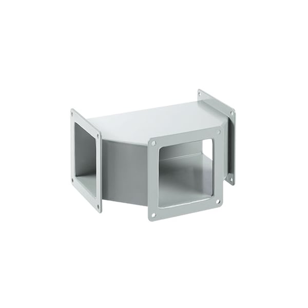 Tee, 6.00x6.00, Gray, Steel