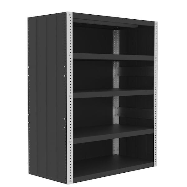 Preconfigured Enclosed Shelving Kit, 48"W