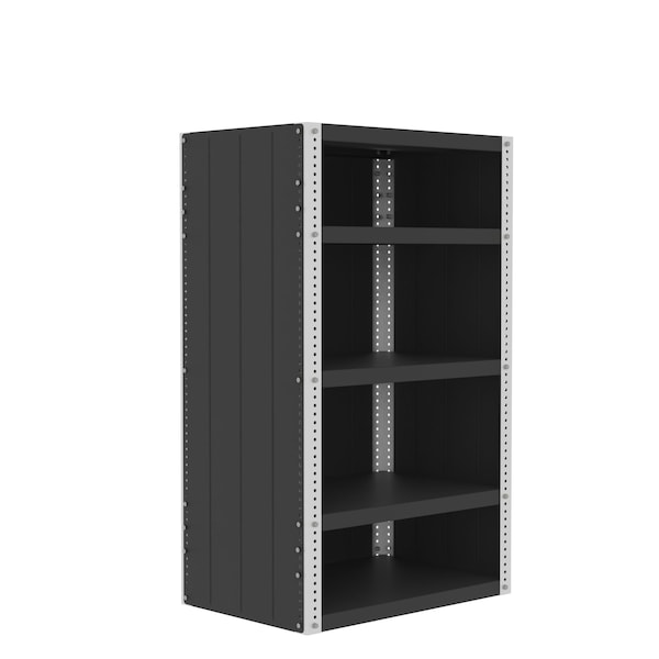 Preconfigured Enclosed Shelving Kit, 36"W