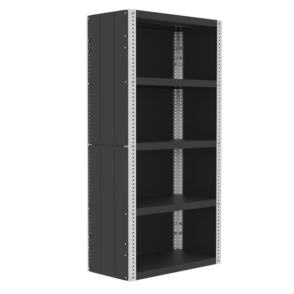 Preconfigured Enclosed Shelving Kit, 36"W