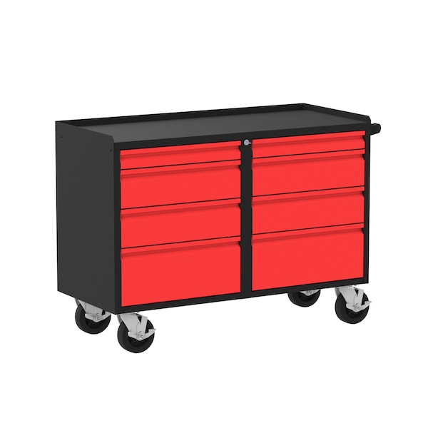 Garage Work Bench Cabinet, 48", 2 Sets Of