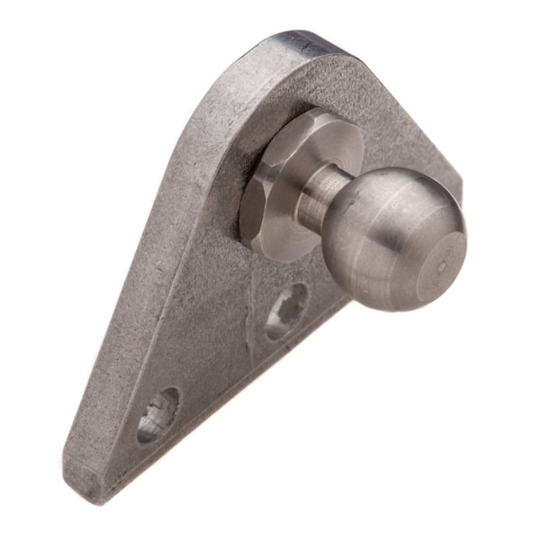 Ball Bracket, 13mm, 1/4 Thk Stl Zinc USA