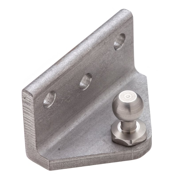 Invert Bracket, 13mm, 90 Deg 1/4Thk Stl Zn