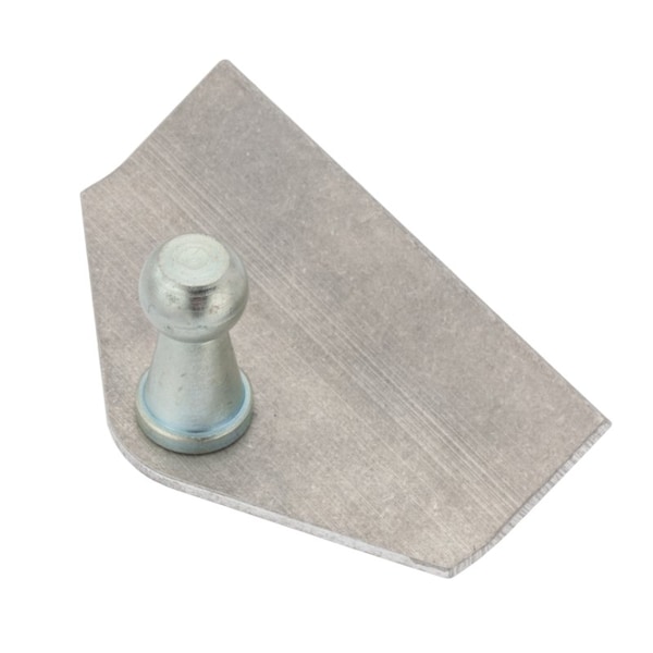 Ball Bracket, 10mm (Stl) Alum 2.1", 30 Deg