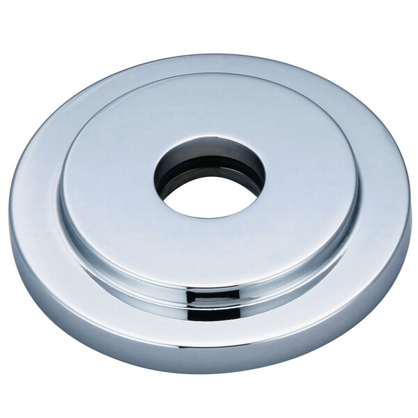 FLEURO1 Heavy Duty Round Solid Cast Brass Shower Flange
