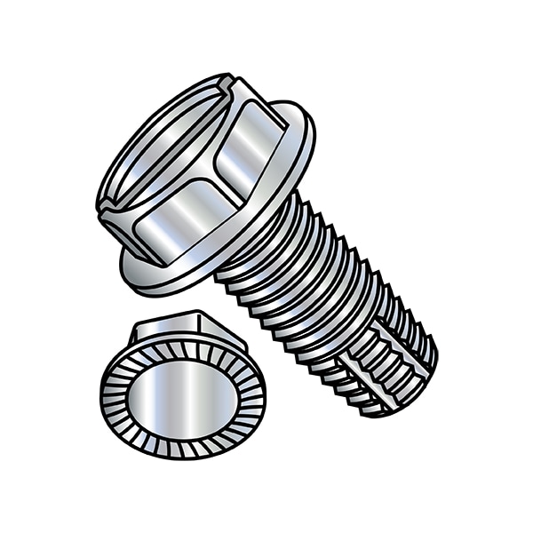 1/2-13X1 SLT HX WASH FT TCS F SERR ZINC AND BAKE, PK500