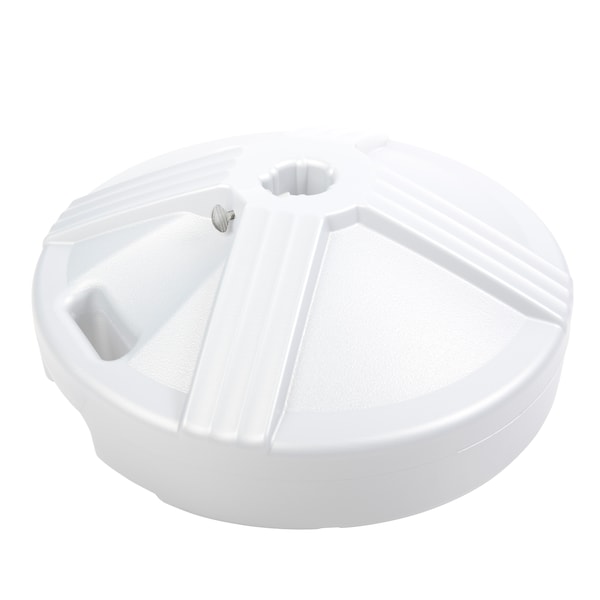 Fillable Umbrella Base, White