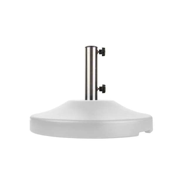 Fillable Umbrella Base, White