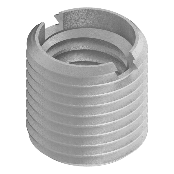 Thin Wall Self Locking Thread Insert, M10-1.50 Int Thrd Sz, 18-8 Stainless Steel